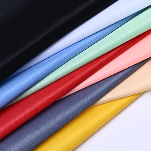 Produção personalizada do tecido Taffeta 180T com opções de cores