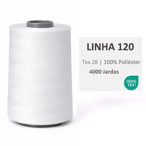 Linha de Costura 42/2 - Cone 4000 Jardas