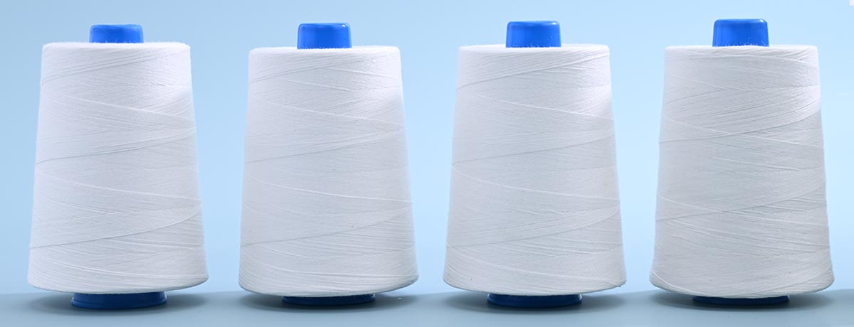 Cotton-Poly Core-Spun (Algodão/Poliéster)