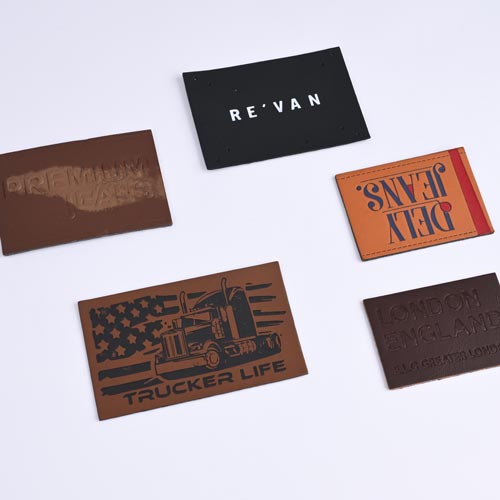 leather labels