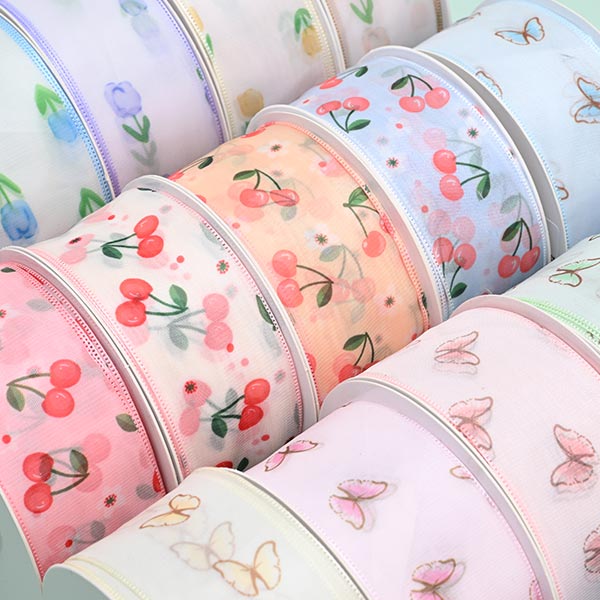 Fita de Organza Impressa