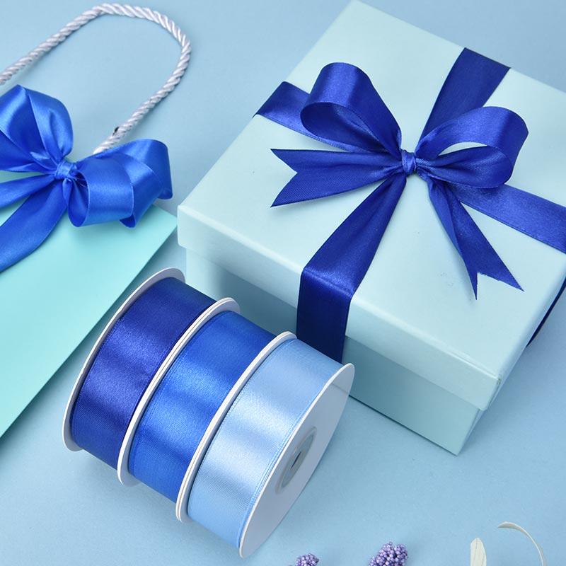 single face shiny satin ribbon