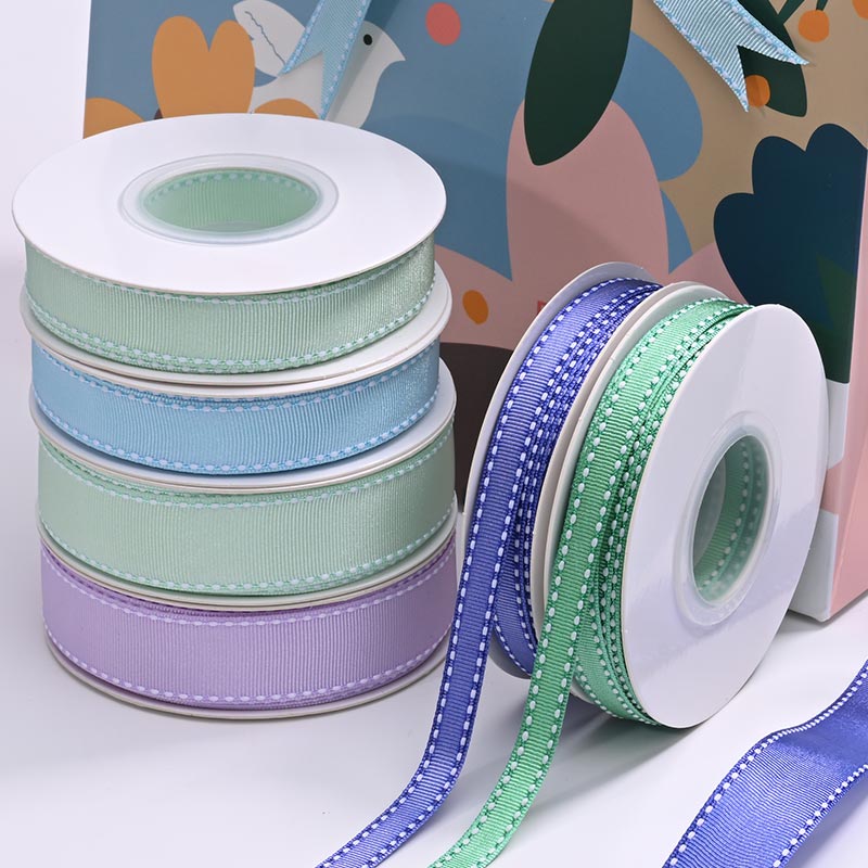 Fita de Grosgrain de Borda Costurada
