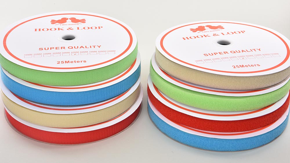 colored hook loop tape