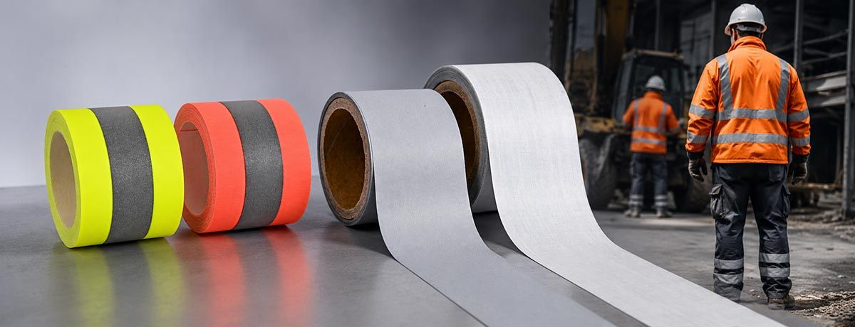 Fita Refletiva para Costura em Uniformes e EPIs